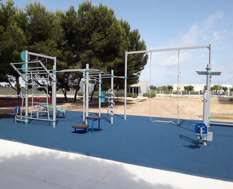 Barras Dominadas para parques de Calistenia - Deportes Urbanos
