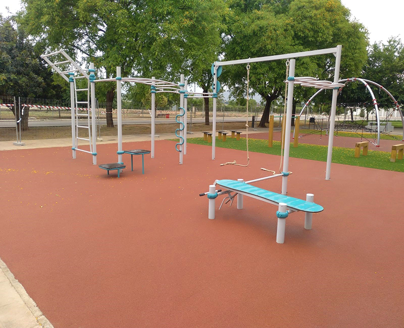 Barra Calistenia Exterior - Equipamiento Workout - Deportes Urbanos