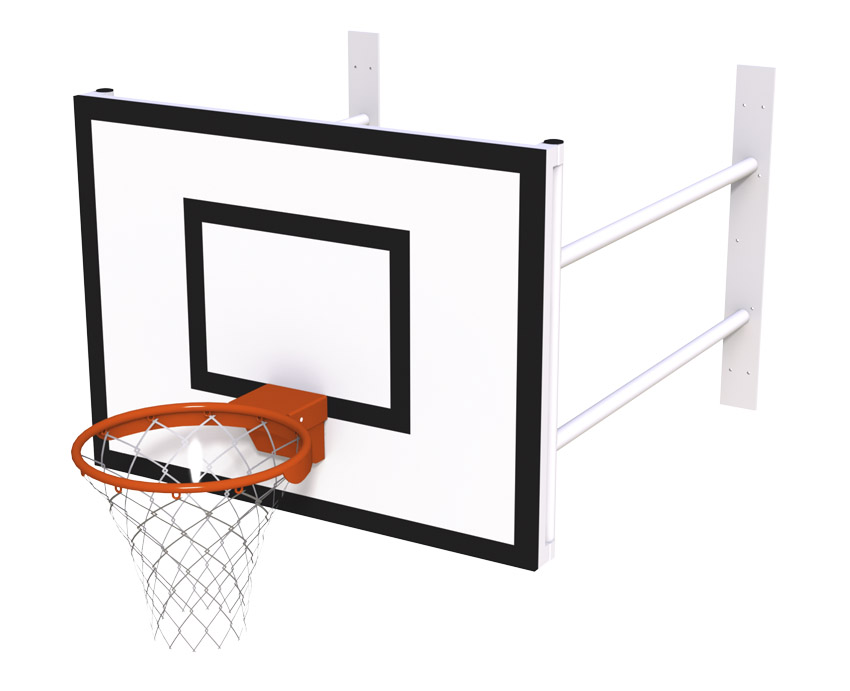 Canasta de baloncesto con fijación en puerta o pared